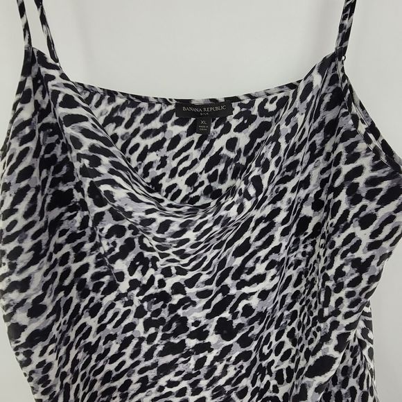 Banana republic silk animal print cami . Y2k 90s - Picture 4 of 6